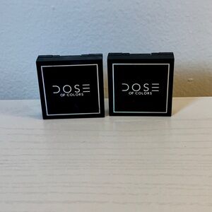 2X Dose Of Colors Block Party Single Eye Shadow REFLECTION I Need Space BUNDLE